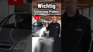 ✅WICHTIG Sicherung Prüfen✅ [upl. by Nnyroc394]