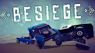 Besiege  Trophy Truck Competition Tiltrotor Helicopter Plane amp More  Besiege Best Creations [upl. by Ayram565]