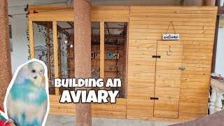 Building an Outdoor Aviary in 6 Days [upl. by Atwekk]