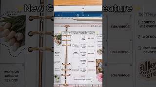 GoodNotes new feature  Tape Tool ✍🏽🌸 ipad planner planwithme [upl. by Bea]