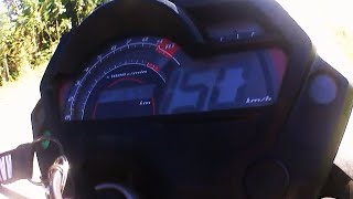 Yamaha FZ16 Top Speed 150KPH Philippines 200cc [upl. by Dressler]