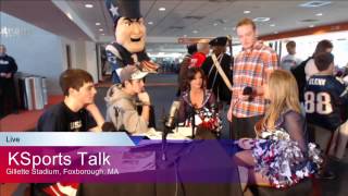 KSPORTS Sunday gets to meet the New England Patriots Cheerleaders [upl. by Groot]