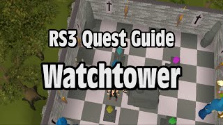 RS3 Watchtower Quest Guide  RuneScape [upl. by Grimbly]