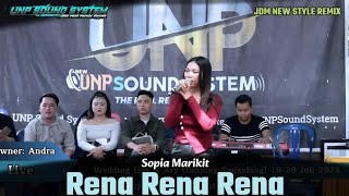 SOPIA MARIKIT  RENA RENA RENA  NEW REMIX JDM BEAT  LIVE DESA TANJUNG SANGALANG [upl. by Nottirb]