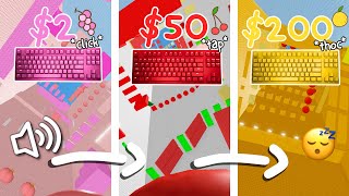 roblox asmr 🌙 MY KEYBOARD GETS MORE EXPENSIVE EACH TOWER [upl. by Woodley828]