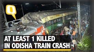 The Quint At Least One killed 22 injured in Odisha Train Accident [upl. by Ellek916]