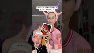 CRAZY SKINCARE CHALLENGE😱follow for more💗 skincare skincareroutine skin beauty beautytips [upl. by Katrinka]