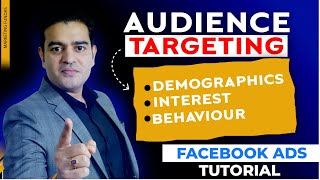 Facebook Ads Detailed Targeting  Demographics Interest and Behavioural Targeting  FB Ads Course [upl. by Southworth]