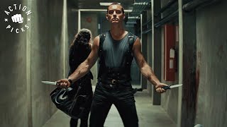 Jude Laws Epic Hallway Fight Through Union HQ  Repo Men [upl. by Gabbey]