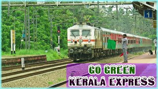 Late Running Kerala Express in Busy Mode  Trivandrum Division [upl. by Zilvia]