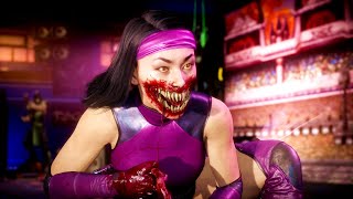 Mileena  Intros amp Victories  Klassic MK2 Skins  Mortal Kombat 11 Ultimate [upl. by Eirollam]