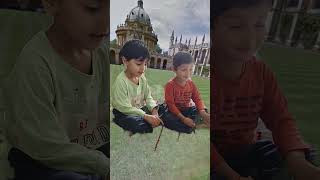 Oxford university me hindi ki pdhai shortfeed oxford shortvideo shots cute funny [upl. by Akemrehs]