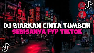 DJ BIARKAN CINTA TUMBUH SEBISANYA  DJ KARNA SU SAYANG JEDAG JEDUG MENGKANE VIRAL TIKTOK [upl. by Bashuk]