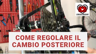 COME REGOLARE IL CAMBIO POSTERIORE [upl. by Jerold]