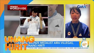 Olympic bronze medalist Aira Villegas LIVE sa Unang Hirit  Unang Hirit [upl. by Steere]