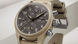 IWC Pilot’s Watch Chronograph 41 Top Gun Mojave Desert Ref IW389402 [upl. by Easlehc288]