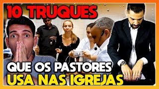 10 TRUQUES QUE OS FALSOS PASTORES USA NAS IGREJAS [upl. by Akenn]