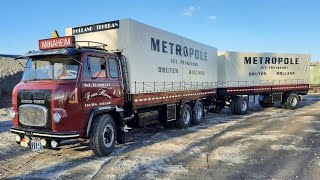 Metropole MuseumDruten Scania LBS 76 🎬De mooiste wegen🎤Werner Budding RTL4 scania truck fyp [upl. by Baerl]