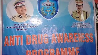 DCP South East Zone Anti Drug Awareness Program Bandlaguda Div ChandrayanGutta South East Zone [upl. by Anecusa993]