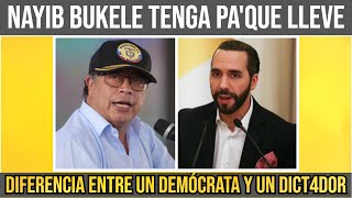 Diferencia Entre Un Demócrata Y Un Dict4dor Bukele Tenga PaQue Lleve [upl. by Imogen]