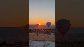 Hot Air Balloon Ride with cappadociavisitorcom in Cappadocia Turkey [upl. by Ahsirat]