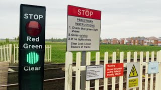 Hogg Hill Level Crossing Merseyside [upl. by Erdda731]