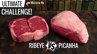 Sous Vide PICANHA vs RIBEYE the ultimate challenge Cold Grate Technique [upl. by Eaver]