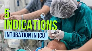 Endotracheal intubation indication amp contraindication in ICU [upl. by Queen]