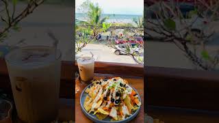 NACHOS WITH NICE VIEW coffee nachos food nature foodie chickenrecipes [upl. by Norehs]