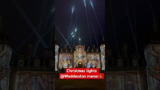 Waddesdon manor lights🎄🎄 pinayinuk britishfilipinacouple nocopyrightinfringementintendedmusic [upl. by Dene244]