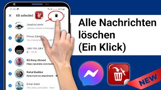 So löschen Sie alle MessengerChats auf einmal  Alle MessengerNachrichten entfernen [upl. by Crin]