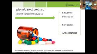 Dolor Axial e Irradiado de Columna Vertebral 2021  Dr Juan Ignacio Cirillo [upl. by Rehpotsyrk455]