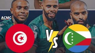 🔴 EN DIRECT Tunisie 🇹🇳 0 1🇰🇲 Comores Match déliminatoire can 2025 [upl. by Eednac762]