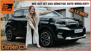 Citroen C3 im Test 2024 Wie gut ist das Auto ab 14990€ wirklich Fahrbericht  Review  Preis [upl. by Hannavahs]