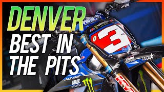 Best in the Pits Denver Supercross  Motocross Action Magazine [upl. by Neerihs927]