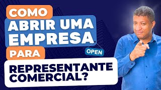 COMO ABRIR UM CNPJ PARA REPRESENTANTE COMERCIAL [upl. by Novah]