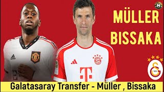 Galatasaray Transfer🔥Müller  Wan Bissaka galatasaray müller [upl. by Aettam]