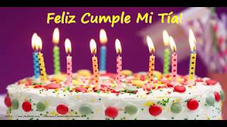 Feliz Cumpleaños para Tía [upl. by Levina]