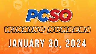 P82M Jackpot Ultra Lotto 658 2D 3D 6D Lotto 642 and Super Lotto 649  January 30 2024 [upl. by Tootsie990]