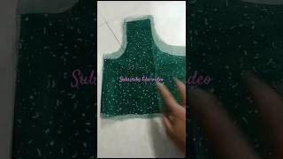 💚Green blouse 🤔take blouse vinter fashiondesign blouse naina design [upl. by Naik]