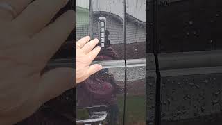 2019 F150 lariat 50 door lock hack if your door handle lock fails f150 mods not a boosted f150 [upl. by Hammerskjold]