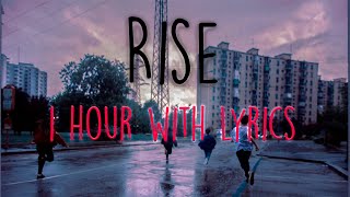 Rise Jonas Blue ft Jack amp Jack 1 hora  1 hour Loop With lyrics [upl. by Drofniw375]