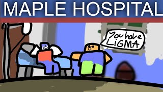 ROBLOX MAPLE HOSPITAL [upl. by Elleinod695]