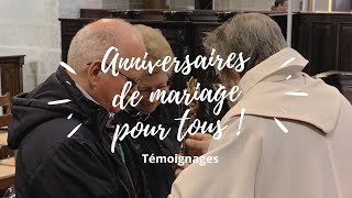 Familles au cœur 2024  Témoignages projet 3  Anniversaires de mariage pour tous [upl. by Sheline]