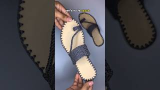 TENDENCIA de moda TUTORIAL PASO A PASO PARA TEJER SANDALIAS A CROCHET [upl. by Olivia338]