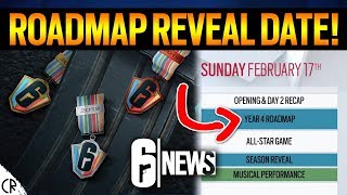 Y4 Roadmap Reveal Date amp Season Reveal Time  6News  Tom Clancys Rainbow Six Siege [upl. by Arerrac]