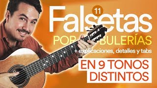 11 FALSETAS por BULERÍAS en 9 Tonalidades  PDF [upl. by Tansy]