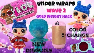 LOL Surprise Under Wraps Wave 2 Unboxing Gold Kawaii Queen Weight Hacks LOL Surprise Eye Spy [upl. by Aman]