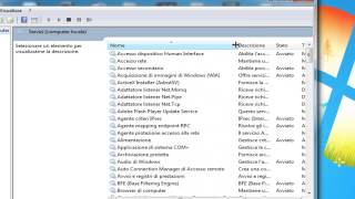 Velocizzare Windows 7  servicesmsc [upl. by Frederick817]