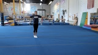 Gymnastics Tumbling Practice Tips  Gymnastics Lessons [upl. by Netty197]